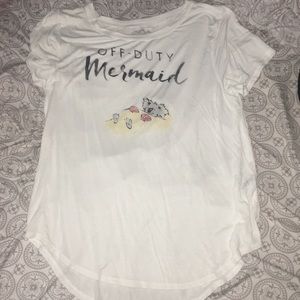 Light weight mermaid tee shirt